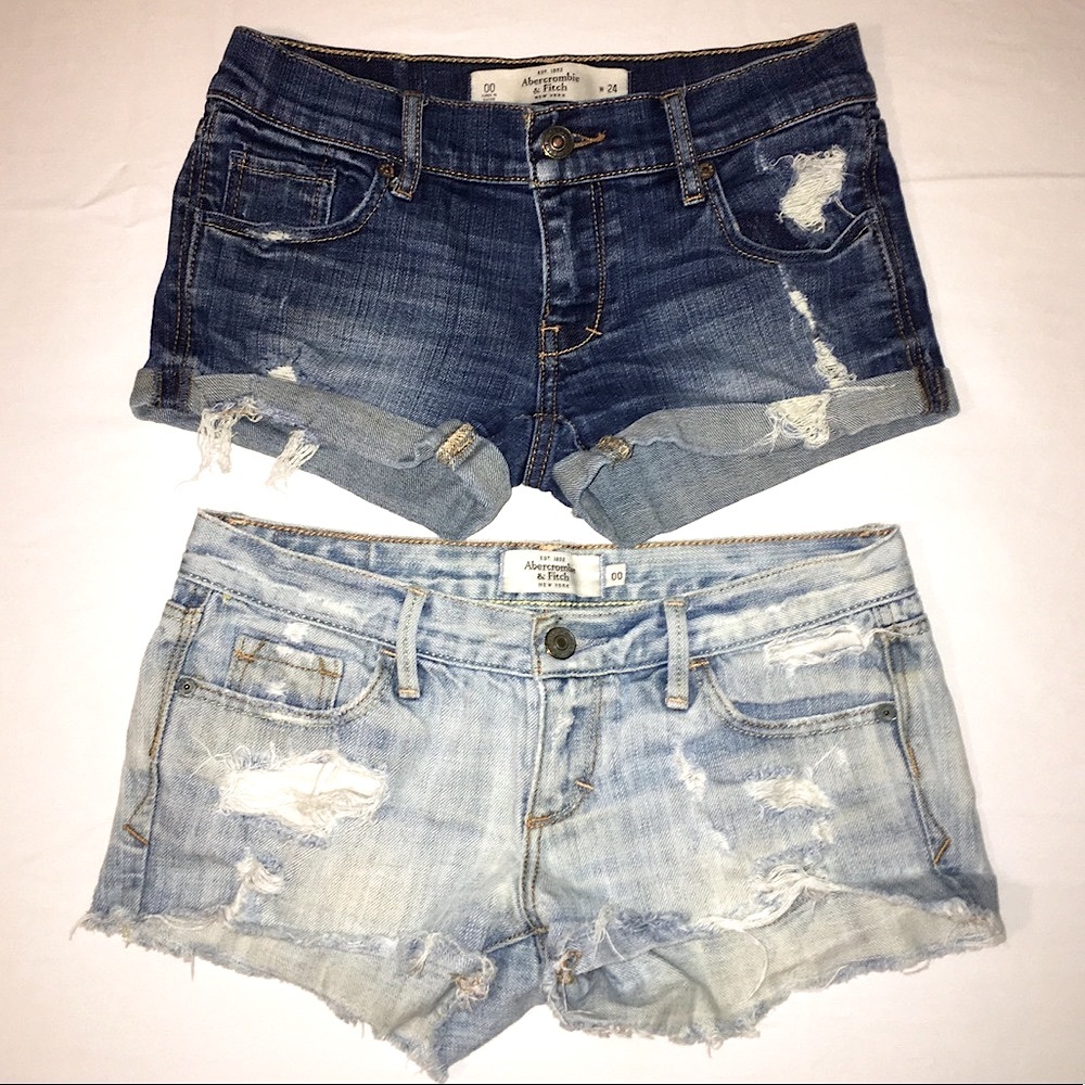 Abercrombie & Fitch Denim Shorts Bundle